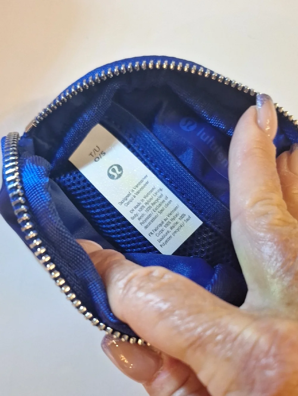 Lululemon Everwhere Belt Bag Nano Color Rvsd/slvr